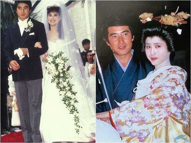 松田聖子の若い頃の画像20代神田正輝との結婚式の画像