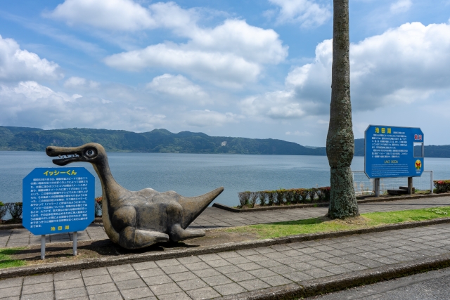 池田湖のイッシーくん